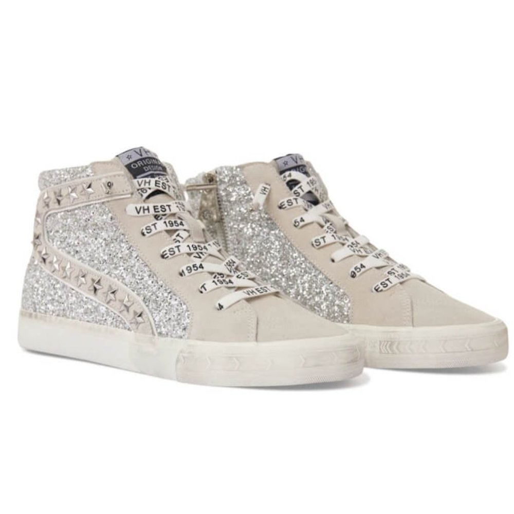 NWT Vintage Havana Hailey Glitter High Top Sneaker